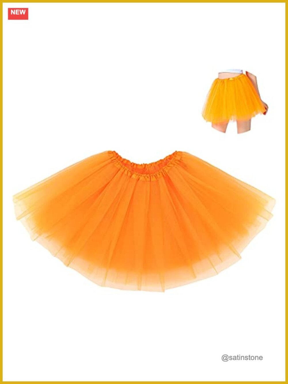 Women's Tutu Skirt Polyester Tulle Elastic Waist Party Costume
